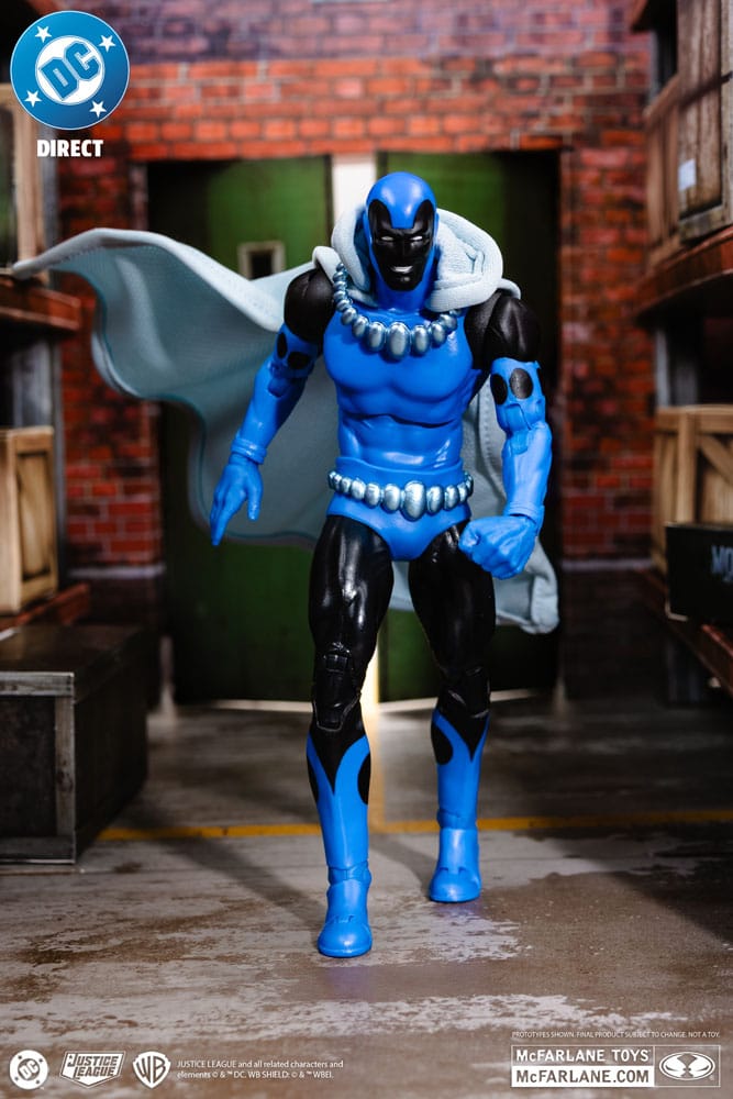 DC Direct Action Figure Obsidian (Infinity Inc #16) (Chase) (Gold Label) 18 cm